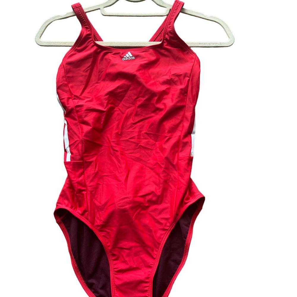 Adidas 3S Mid One Piece Swimsuit